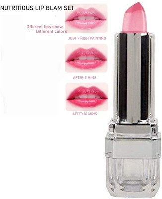 DARYUE Smooth transparent color change jelly moisturizing lipstick(PINK, 3.6 g)