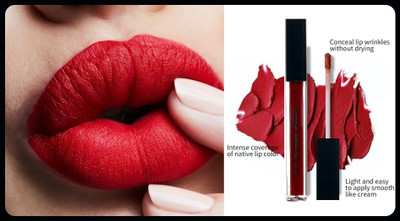 SEUNG PROFESSIONAL LIPSTICK 6 ML ROSE RED FOR WOMEN-Nw(RED, 6 ml)