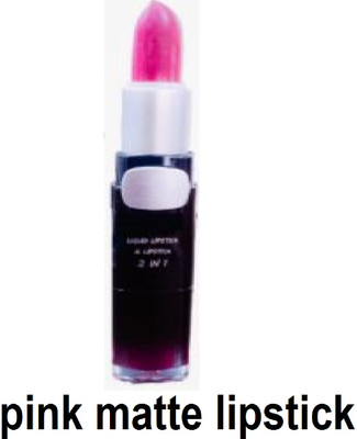 Luipui pink matte lipstick pack of 1 awesome(pink, 6 g)