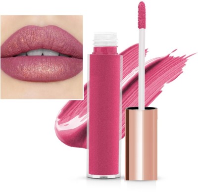 tanvi27 Long Lasting Kiss Proof Tined Mattie Liquid Satin Pink Lipstick(Satin Pink, 6 ml)