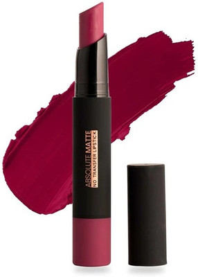 Latixmat Professional Non Transfer Long-Lasting Matte Finish with Creamy Texture(Maroon, 3.5 g)