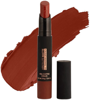 luzimaisa Absolute Matte No Transfer Lipstick Creamy Matte Lipstick,Lasts Up to 12 hours(COFFEE CRAVE, 3.8 g)
