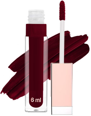 GABBU Matte Liquid Lipstick | Lightweight & Comfortable | 10 Hrs Long Lasting(MAROON, 6 ml)
