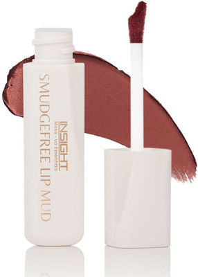 Insight Cosmetics Smudge Free Lip Mud Liquid Lipstick (Ultra Matte Flawless Texture) 19(Dew Drops, 3.5 g)