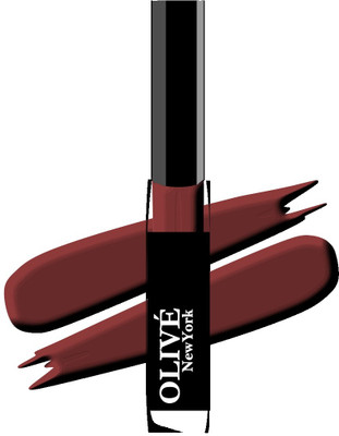 Olive Newyork Ultra Matte Lipstick | 24H Stay | Transfer-Proof | Smudge-Proof | Waterproof(Blush Bloom, 8 ml)