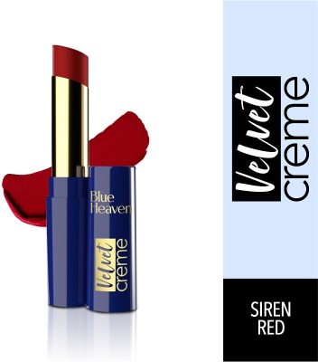 BLUE HEAVEN VELVET CREME LIPSTIC,SIREN RED (3.5 gm)(SIREN RED, 3.5 g)