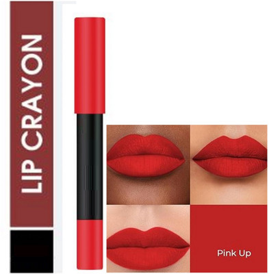 Luipui PARTY MATTE PINK COLOR LIPSTICK WATERPROOF PACK OF 3(PINK UP, 12 ml)