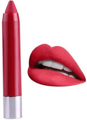 Wonholli Smudge Proof, Non Transfer Crayon Lipstick(Red, 3.6 g)
