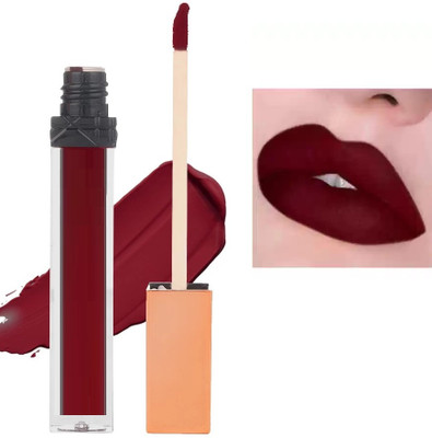 ADJD maroon liquid matte ultra soft and long lasting lipstick(RED, 8 ml)