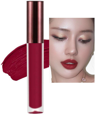 tanvi27 Long-Lasting, Hydrating & Lightweight Velvet Matte Deep Red Lipstick(Deep Red, 3.5 ml)