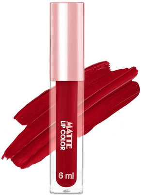 AEPRUY Ultra Smooth Smudge Proof Waterproof Longlasting Matte Liquid Lipstick(Secrecy, 6 ml)