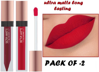 GABBU Matte Liquid Lipstick For Upto 12 Hour Long Stay(MULTICOLOR, 18 ml)