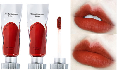 GABBU COMBO RED Ice Cube Matte Lipstick Velvet Transparent Lip Glaze Pigment(RED, 8 ml)