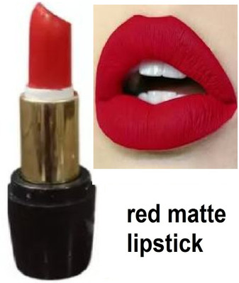 Luipui new red crayon matte lipstick fabulous best long lasting(red, 6 g)