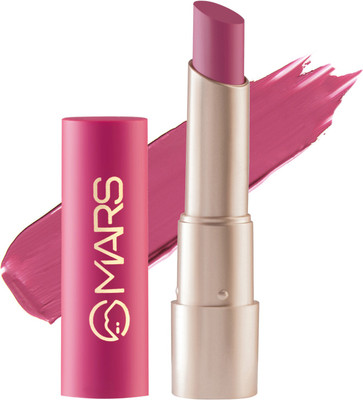 MARS Creamy Matte Lipstick | Intense Colour | Keeps Lips Moisturized(Rock & Roll, 3.2 g)