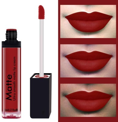 MYEONG Metallic Matte Long Lasting Liquid(RED, 6 ml)