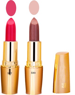 G4U Lipstick Set Multi-Finish 2 Piece, Cream & Matte Lipcolors 16DEC22A41(MULTI, COLOR, 7.2 g)