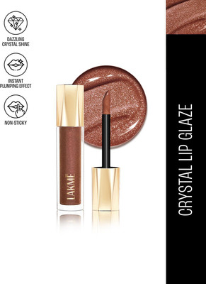 Lakmé Glitterati Lip Glaze 304 Espresso Martini 5ml(Espresso Martini, 5 ml)