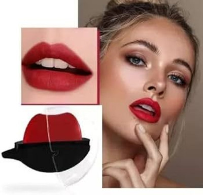 Liptick Easy way to tone down bright red lipstick pack of 1(Red, 10 g)