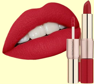 DYSOKAYO FULL Matte Finish 2-in-1 Duo Liquid Lipstick(Red, 8 g)