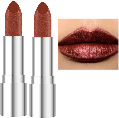 Latixmat Long Lasting Waterproof Diamond Matte Lipstick(Cool Maroon, 7 g)
