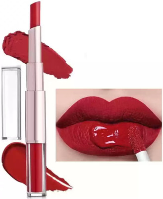 Jiwoo 2in1 matte finish lisptick and brush long stay waterproof-328(maroon, 12 ml)
