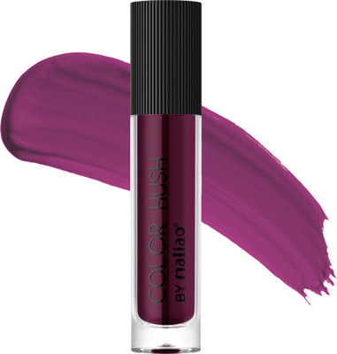 maliao Color Hush Liquid Lipstick - Bold(VIOLET, 6.5 ml)