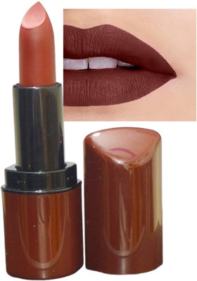 Luipui DARK BROWN LIPSTICK COLOR PACK OF 1(BROWN, 4 g)