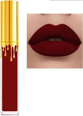 MILANMIS Smudge proof Waterproof Long lasting Liquid matte Lipstick Non Transfer 1 set(maroon, multi, 7 ml)