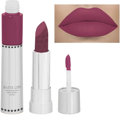luzimaisa Non Transfer Longlasting Sensational Liquid Matte Lipstick(Coral, 8 g)