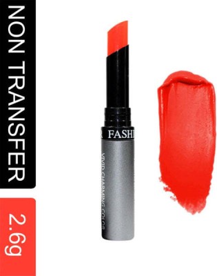 FASHION COLOUR Kiss Lip No Transfer Lipstick N-333(Orange, 2.6 g)