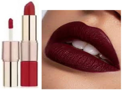 Luipui BEST MAROON MATTE LIPSTICK LONG LASTING PACK OF 1(MAROON, 6 g)