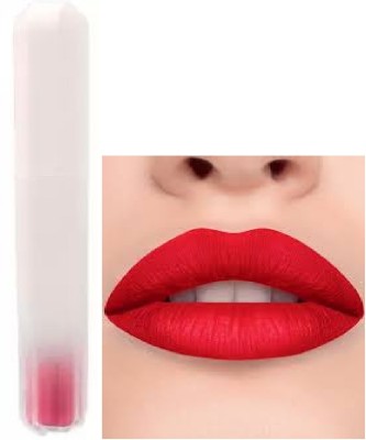 Luipui trending red matte finish lipstick pack of 1 awesome and fabulous(red, 6 ml)