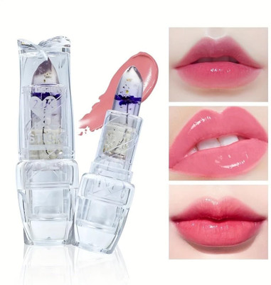 Vyomiris Magic Jelly Flower Lipstick Temperature Color Changing Lipstick(hot pink, 3.6 g)
