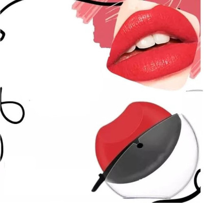 Jiwoo Trending Lip Shape Lipstick for matte lipstick(RED, 5 g)