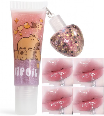 THTC Jelly Lip Oil Set – Fruit Flavors & Deep Hydration(PINK, 15 g)