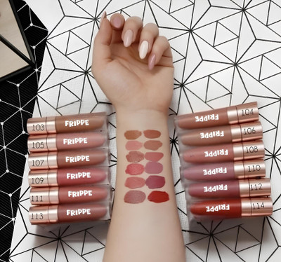 FRIPPE Matte Liquid Lip Colour(Multicolour, 20 ml)