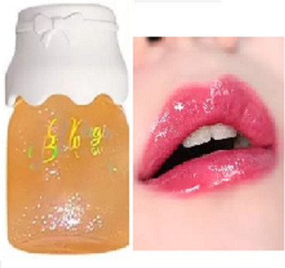 Luipui pink lip gloss trending long lasting pack of 1(pink, 7 ml)