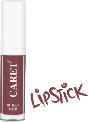 Caret Long Stay Liquid Mini Matte lipstick For Water Proof | Cruelty Free - Brown(Brown, 2 ml)