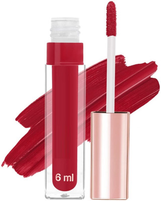 GABBU Deep Red Women Liquid Lipstick(deep red, 6 ml)