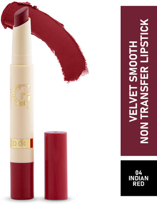 MATTLOOK Smooth Non Transfer Lipstick(04 Indian Red, 2 g)