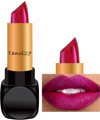 tanvi27 Multipurpose lipstick Metallic Glitter Lipstick(PINK, 3.6 g)