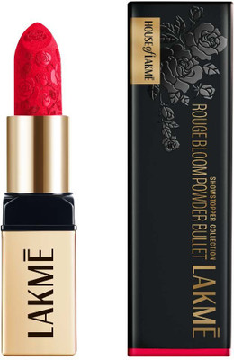 Lakmé Rouge Bloom Powder Matte Bullet Cherry Blossom 207(Cherry Blossom, 4 g)