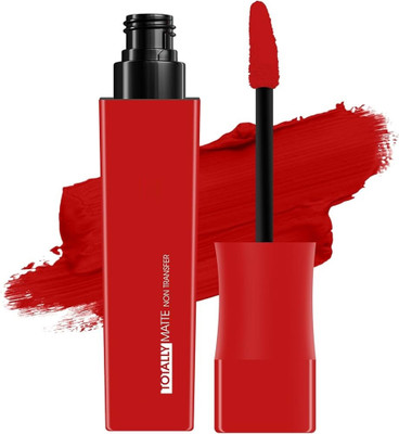 Emijun Lightweight & Comfortable, One Swipe Application LIQUID RED LIPSTICK(RED, 6 ml)