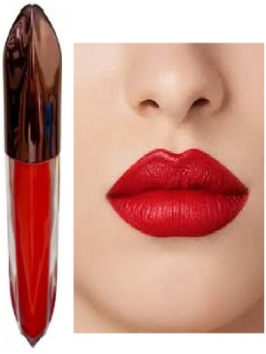 Luipui trending red liquid lipstick pack of 1 waterproof(red, 6 ml)