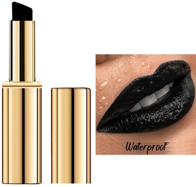 SEUNG DEEP PIGMENT CREAMY SMUDGE PROOF LONG LASTING MATTE LIPSTICK(BLACK, 3.6 g)