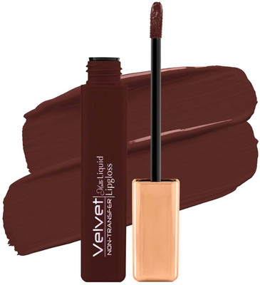 GFSU - GO FOR SOMETHING UNIQUE Best Velvet Matte Non Transfer Liquid Matte Finish Deep Brown Color Lipstick(deep brown, 6 ml)