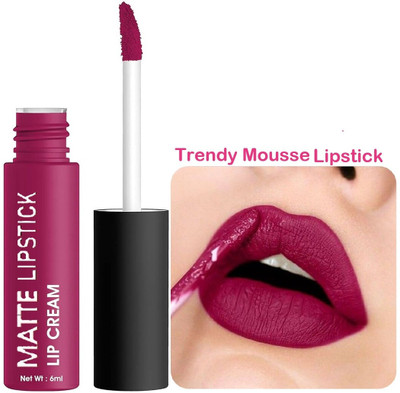 DARVING Non-Transfer Waterproof Liquid Lipstick(Fuchsia Chic, 6 ml)