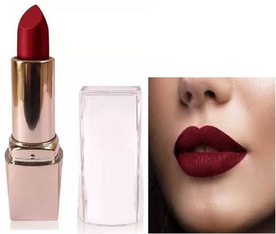 Luipui waterproof trending maroon matte lipstick pack of 1(MAROON, 6 g)