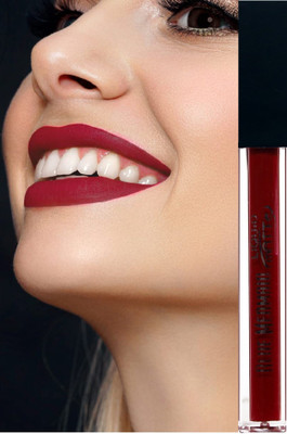 BLUEMERMAID Long Stay Matte Lipsticks Transferproof | Non Drying | Vegan |(RED, 6 ml)